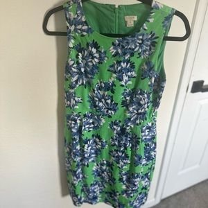 J Crew floral dress